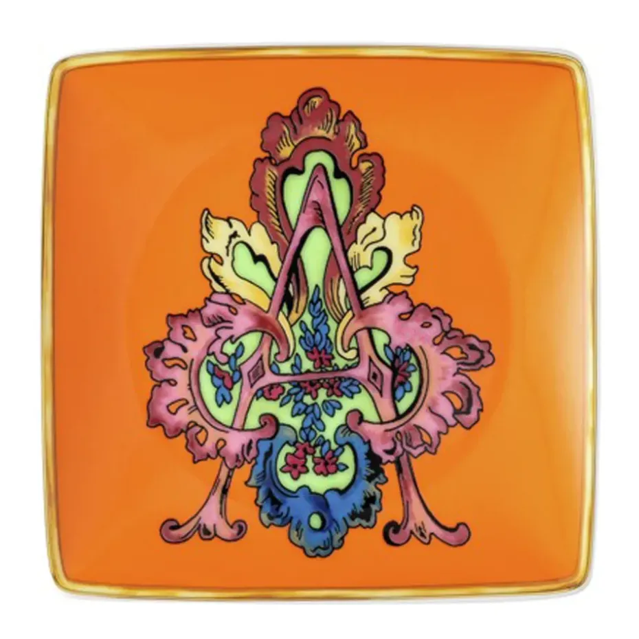 Versace Holiday Alphabet schotel 12 cm, A