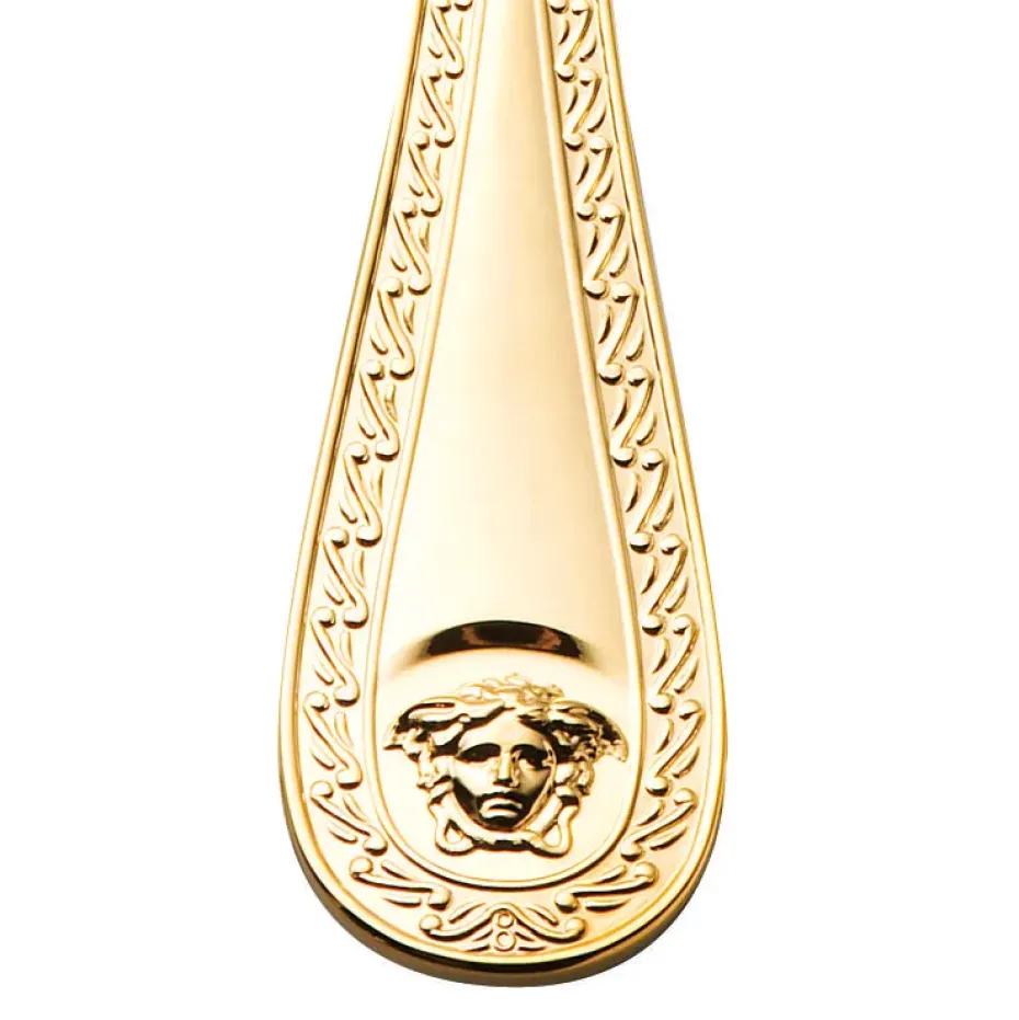 Versace Medusa dinerlepel verguld, 20,5 cm