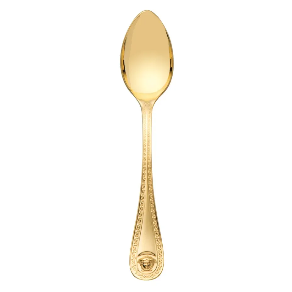 Versace Medusa koffielepel verguld, 14 cm