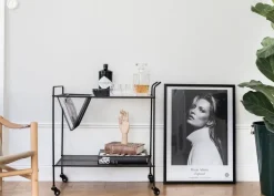 Vide whiskeyset karaf en 6 st. whiskeyglazen, Kristalglas