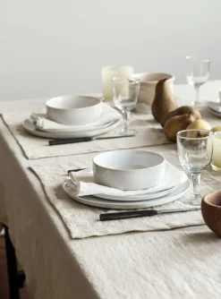 Vince bord 27 cm, Wit