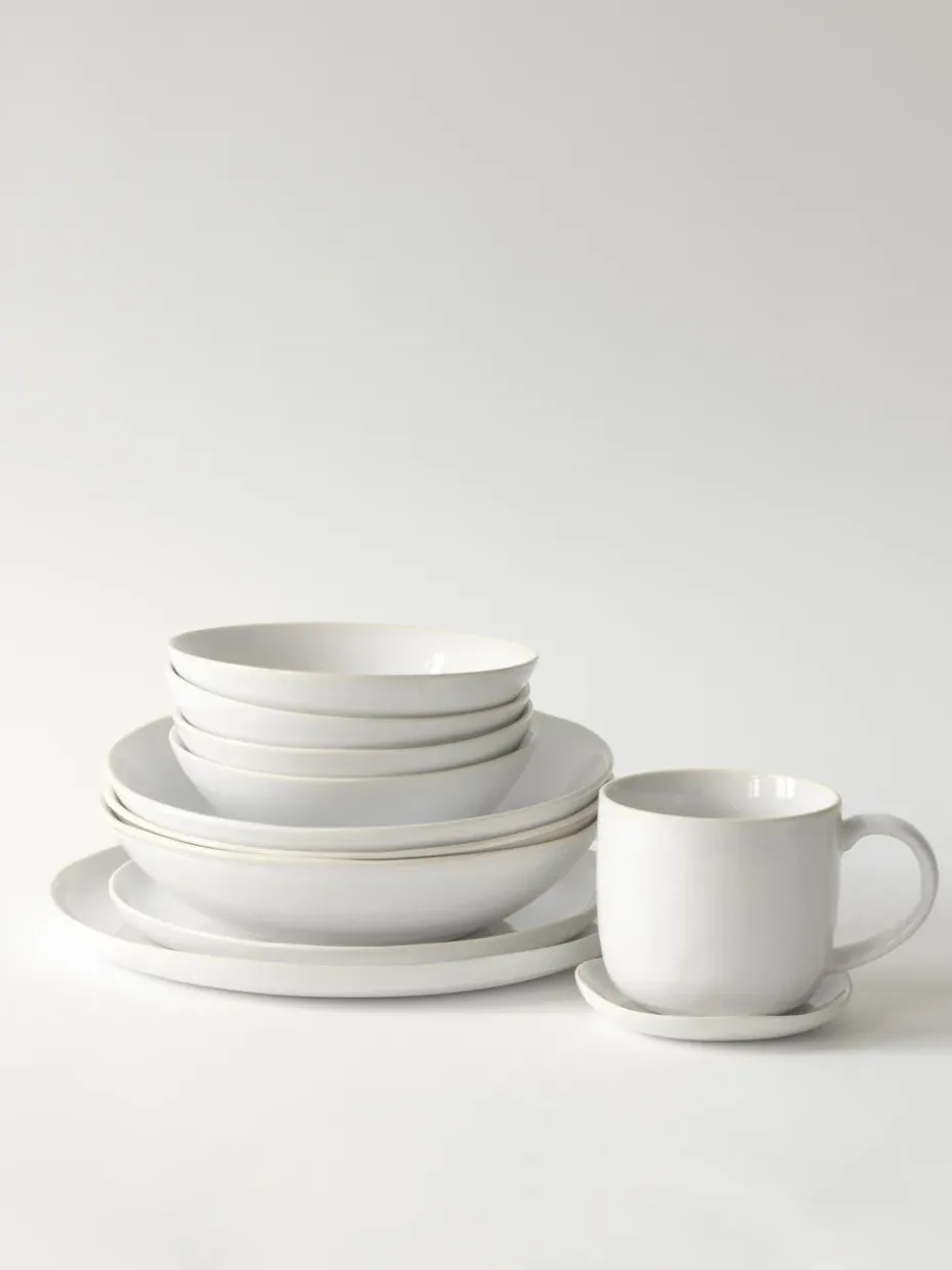 Vince diep bord Ø22,5 cm, Wit