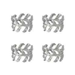 Vine servetring Ø4,7 cm 4-pack, Zinklegering