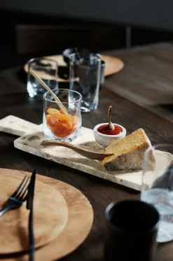 Vita tapasplankje 14,5x39 cm, Seashell