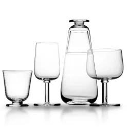 Viva glas op voet 35 cl 2-pack, Transparant