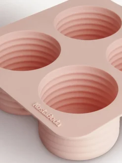 Viva ijsblokjesvorm 4 vakjes 13 cl, Poederroze