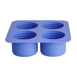 Viva ijsblokjesvorm 4 vakjes 13 cl, Zeeblauw