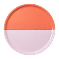 Vuokko dienblad Ø35 cm, 2-kleurig roze-rood