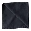 Washed linen servet, Nachtblauw