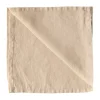 Washed linen servet, Zand