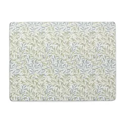 Willow Bough placemat 30x40 cm, Blue-green
