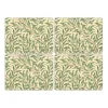 Willow Bough placemat 30x40 cm 4-pack, Groen