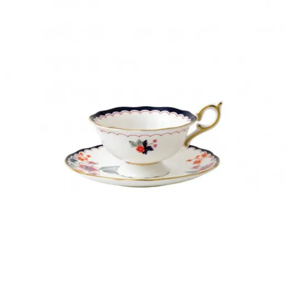 Wonderlust kleine theekop met schotel, jasmine bloom