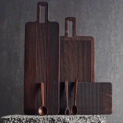 Yami tapasplankje 15x49 cm, Bruin