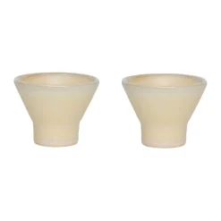 Yuka eierdopje 2-pack, Butter