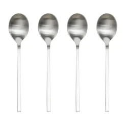 Yuka lepel 4-pack, Brushed Steel