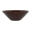 Yuka schaal Ø28 cm, Dark Terracotta
