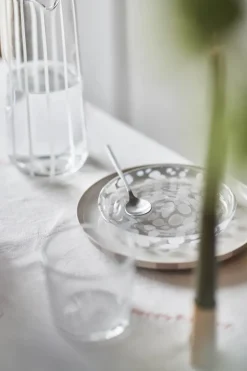 Yuka theelepel 4-pack, Brushed Steel