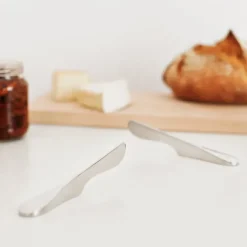 Zelfstaand botermes klein, roestvrij staal