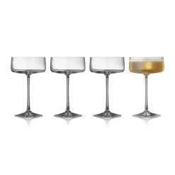 Zero champagneglas coupe 26 cl 4-pack, Kristal