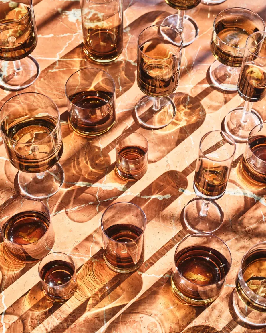 Zuma whiskyglas 20 cl 4-pack, Amber