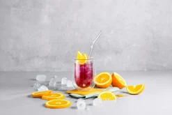 Zwilling Sorrento rietjes gebogen 4-pack, Transparant