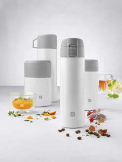 Zwilling Thermo Thermosfles 0,45 L, Zilver-wit